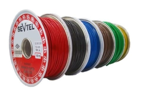 1 MM      OTO TESISAT KABLOSU KALAYSIZ ( ANNV TS-1435 )